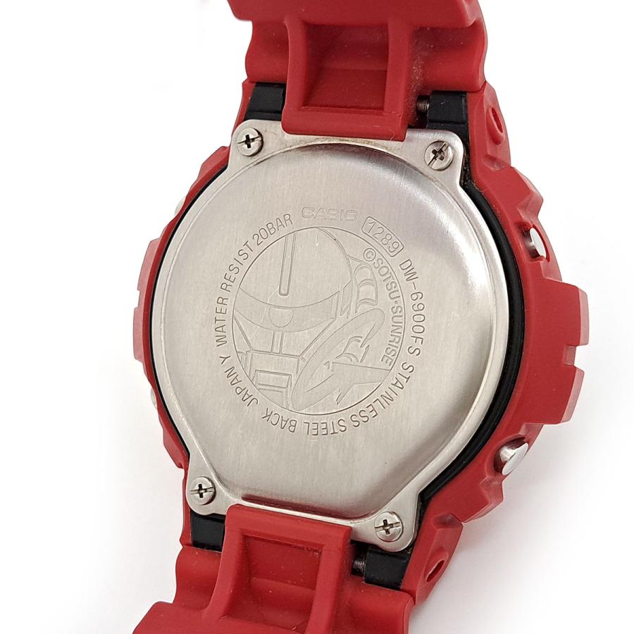 CASIO（カシオ） G-SHOCK ザク ガンダム コラボ シャア専用 DW-6900FS