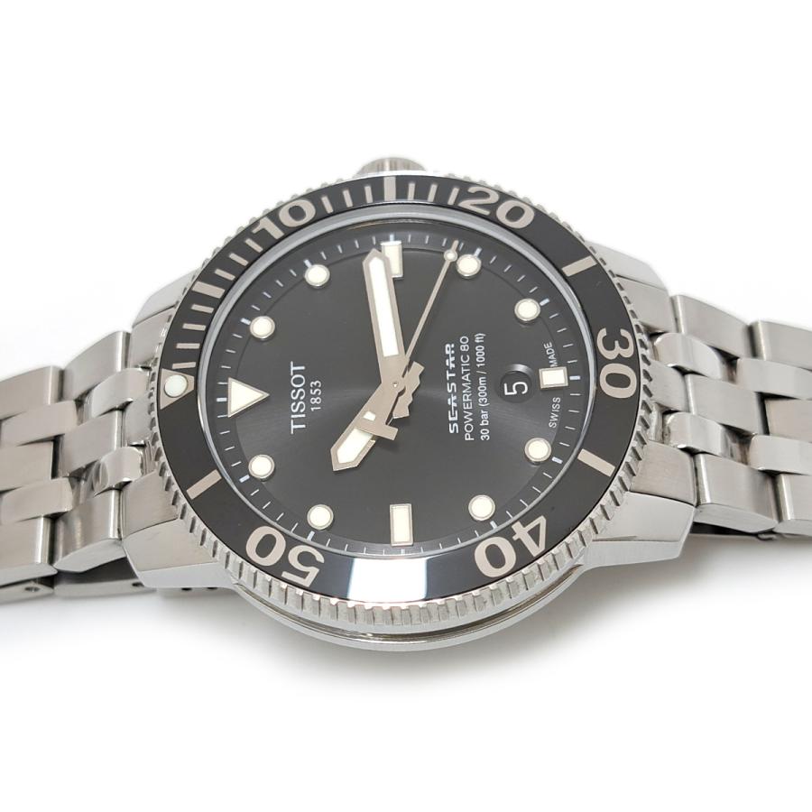 TISSOT ティソ シースター1000 T120407A 自動巻き ステンレス