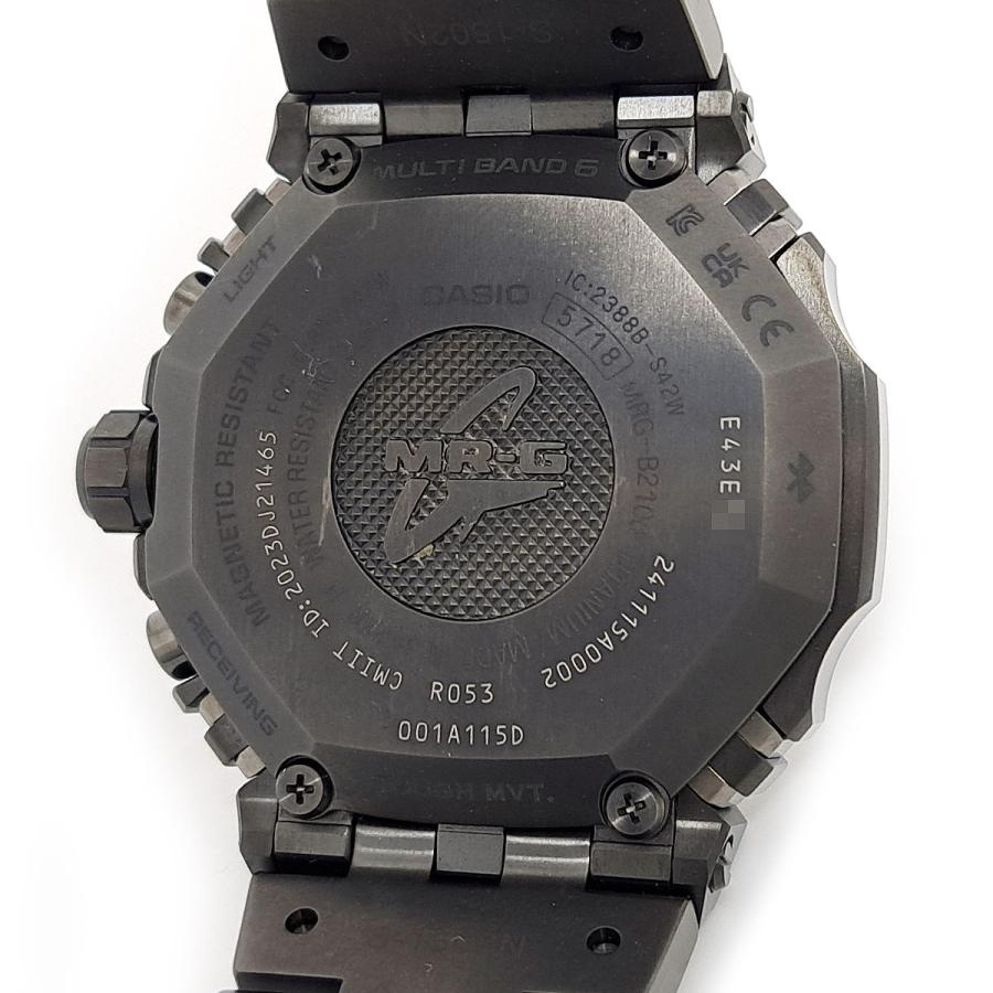 CASIO（カシオ） G-SHOCK MR-G 木組 MRG-B2100B-1AJR ソーラー チタン