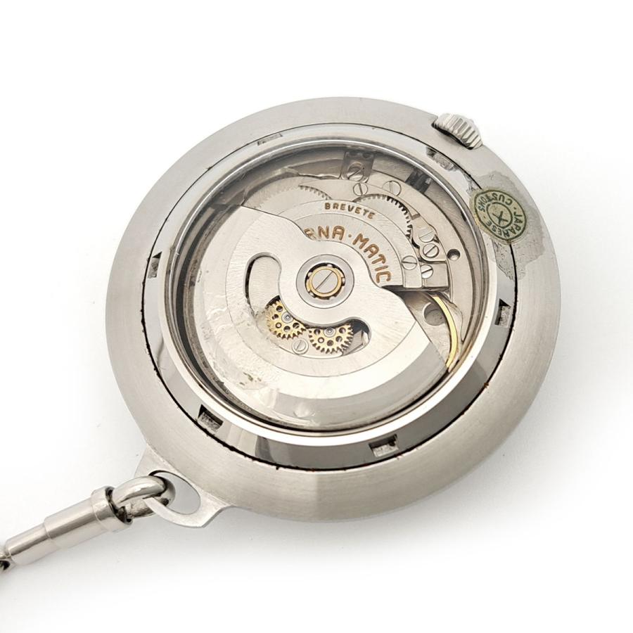 エテルナ エテルナマチック 懐中時計 自動巻き ステンレススティール
