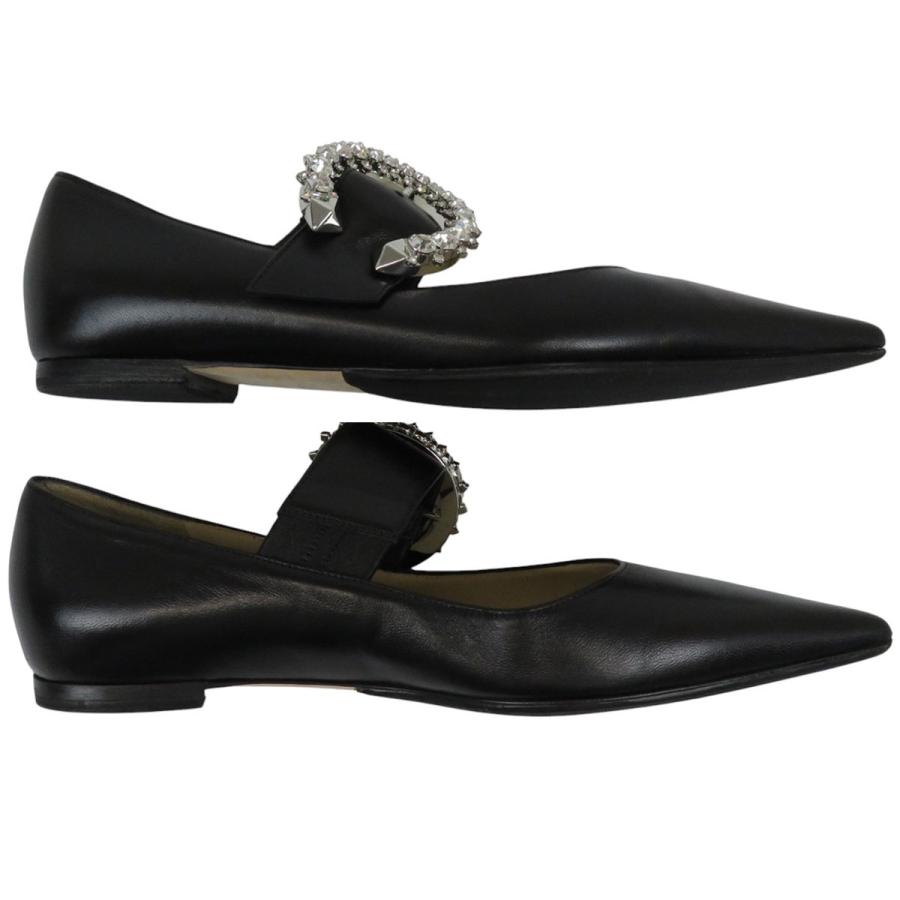 ジミーチュウ メルヴァ バレリーナ フラット パンプス レディース