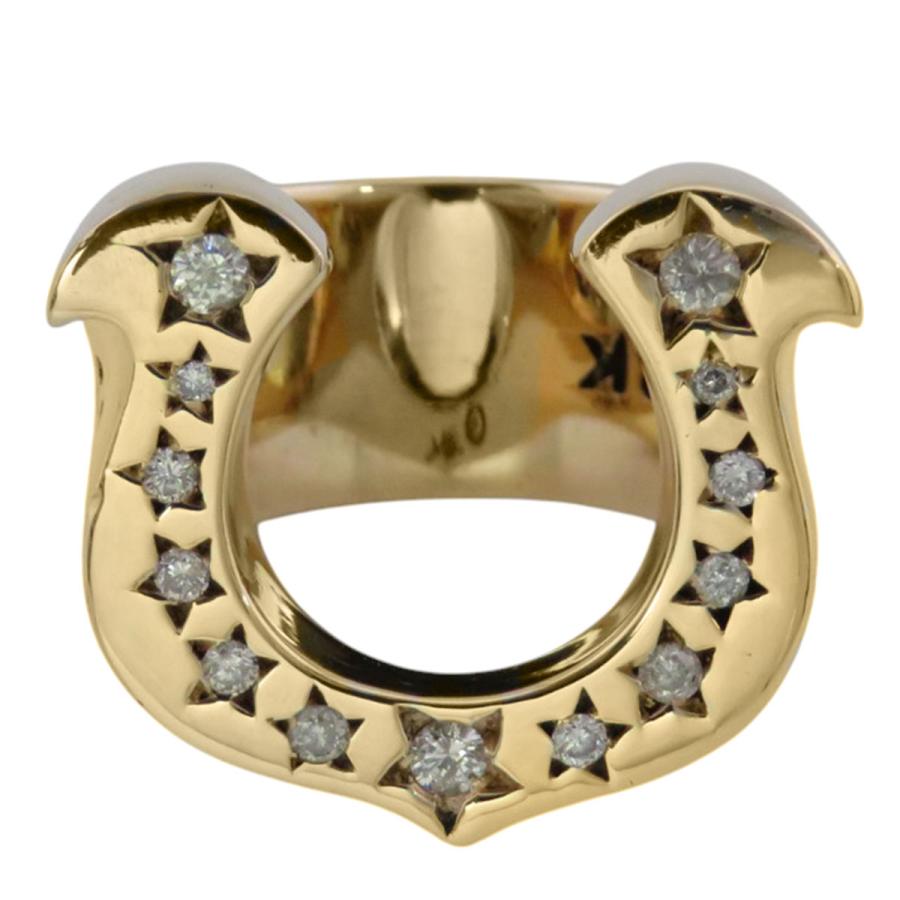 TENDERLOIN（テンダーロイン） 8K ホースシュー ダイヤ リング チック