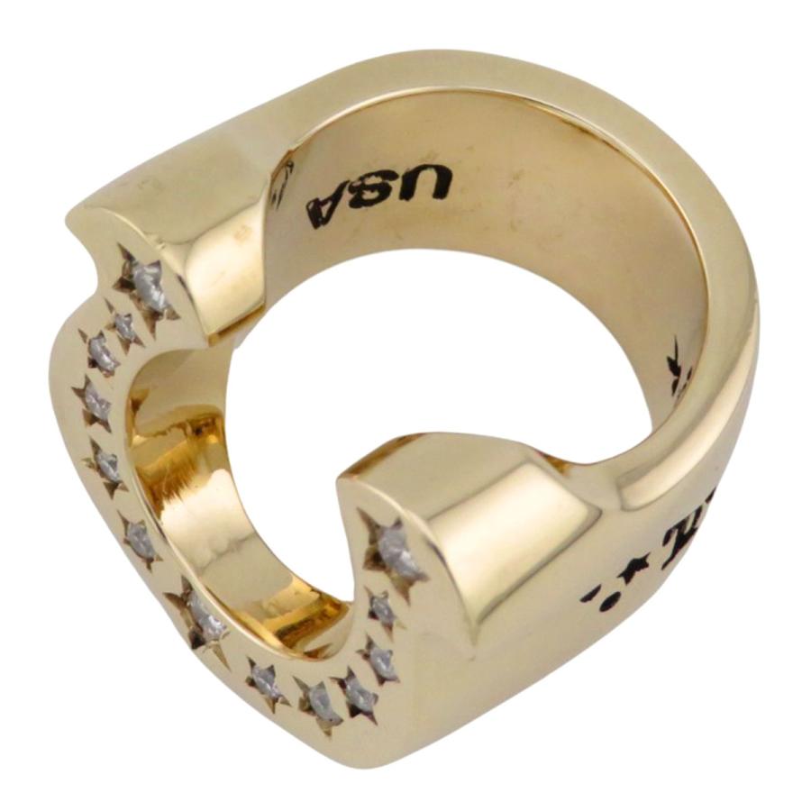 TENDERLOIN（テンダーロイン） 8K ホースシュー ダイヤ リング チック