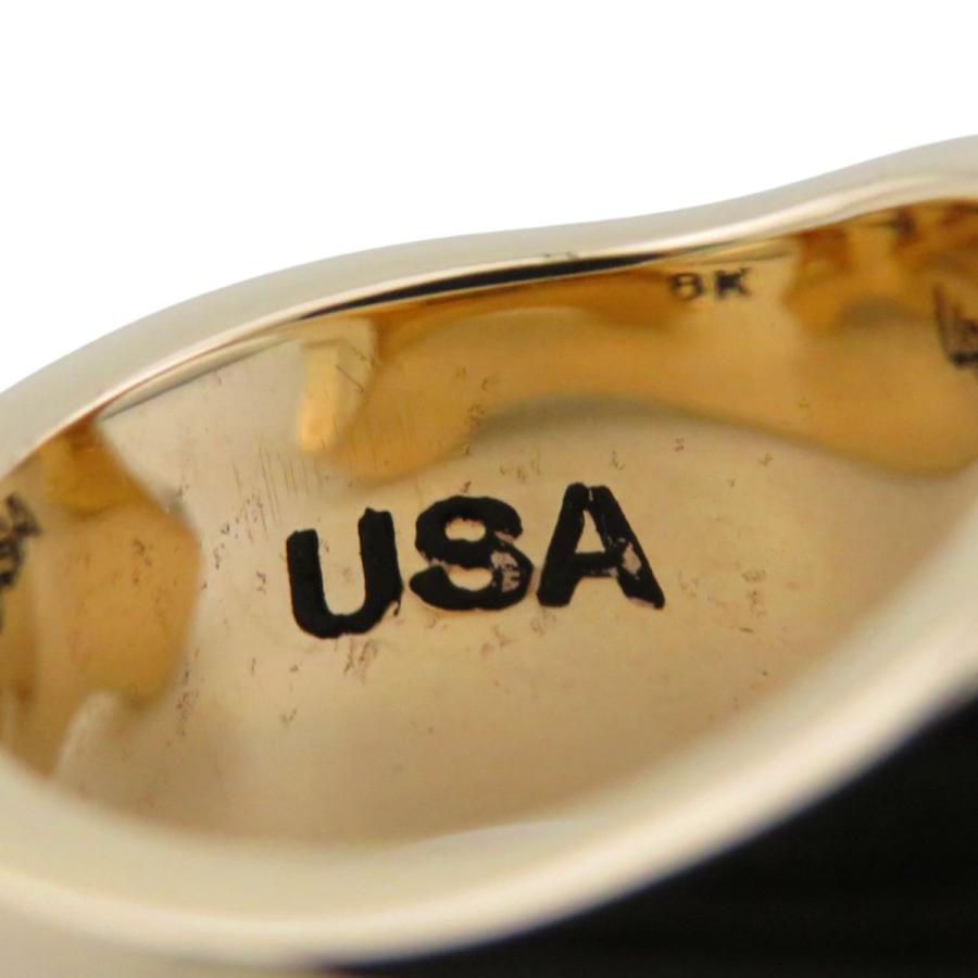 TENDERLOIN（テンダーロイン） 8K ホースシュー ダイヤ リング チック