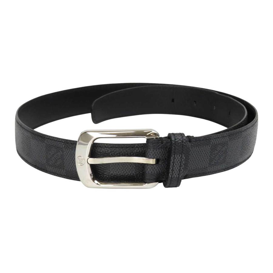 LOUIS VUITTON ダミエベルト 85cm ルイヴィトン ベルト ダミエ 85 ルイヴィトン メンズ ベルト シルバー