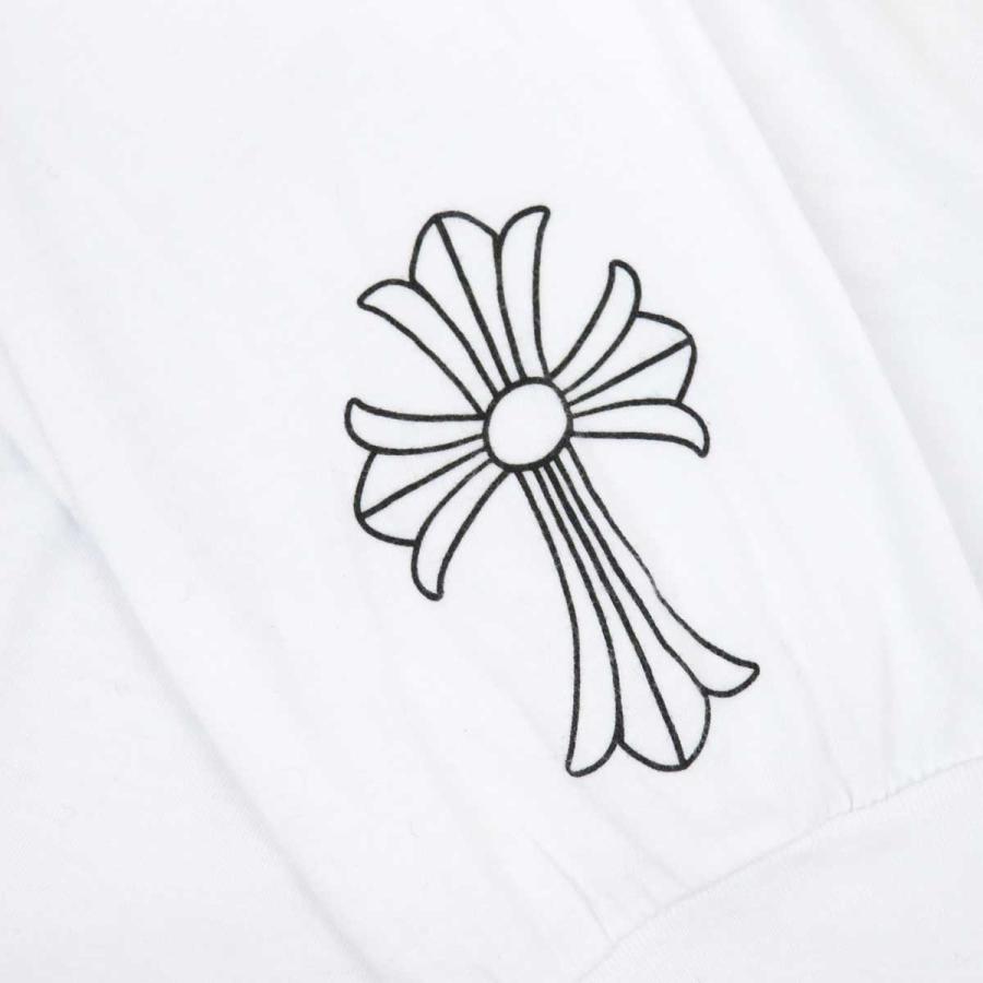 クロムハーツ セメタリークロス バック プリント ロングスリーブ T