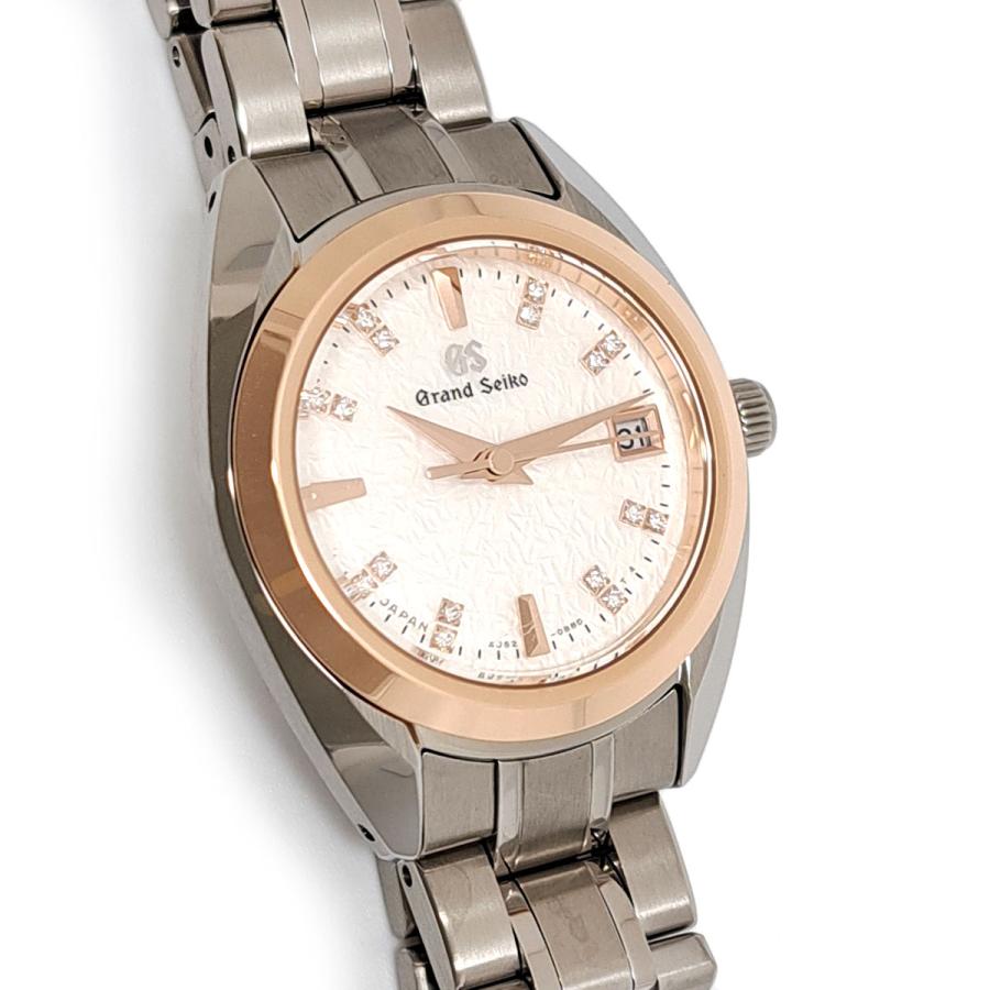 セイコー グランドセイコー エレガンスコレクション STGF374 クオーツ チタン ピンクゴールド レディース SEIKO 【中古】 【時計】 SEIKO（セイコー） グランドセイコー エレガンスコレクション STGF374