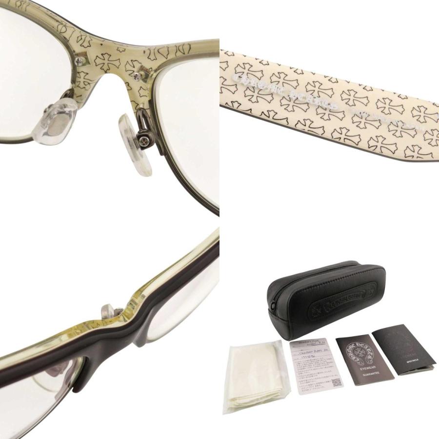 クロムハーツ LOVE GLOVE アイウェア ユニセックス ブラウン系 CHROME  