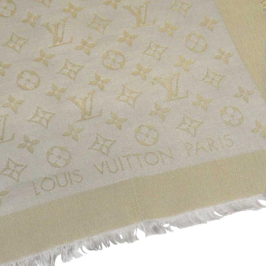 LOUIS VUITTON ルイヴィトン ショール モノグラム シャイン M75121  
