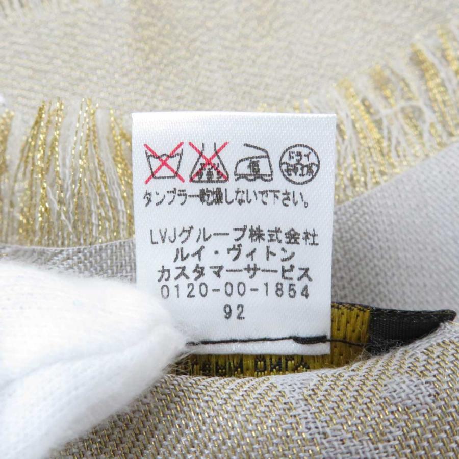 LOUIS VUITTON ルイヴィトン ショール モノグラム シャイン M75121  