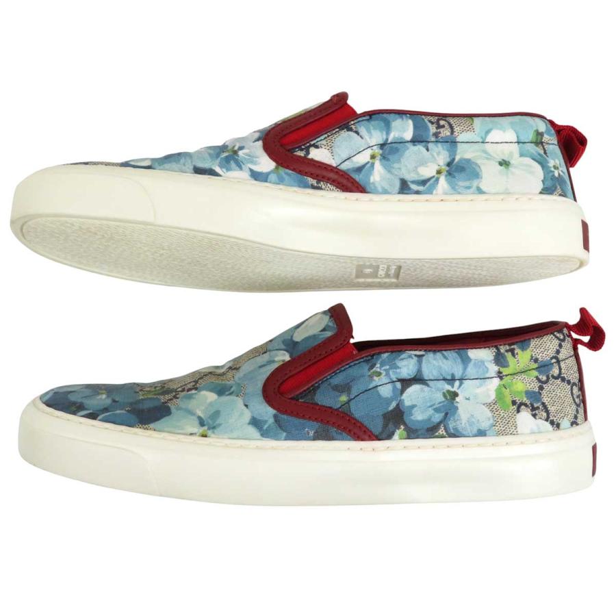 GUCCI（グッチ） GG ブルームス スリッポン 546150 レディース ブルー