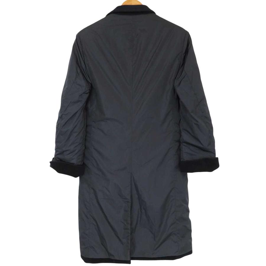 PRADA（プラダ） インサイドアウト チェスターコート メンズ ネイビー