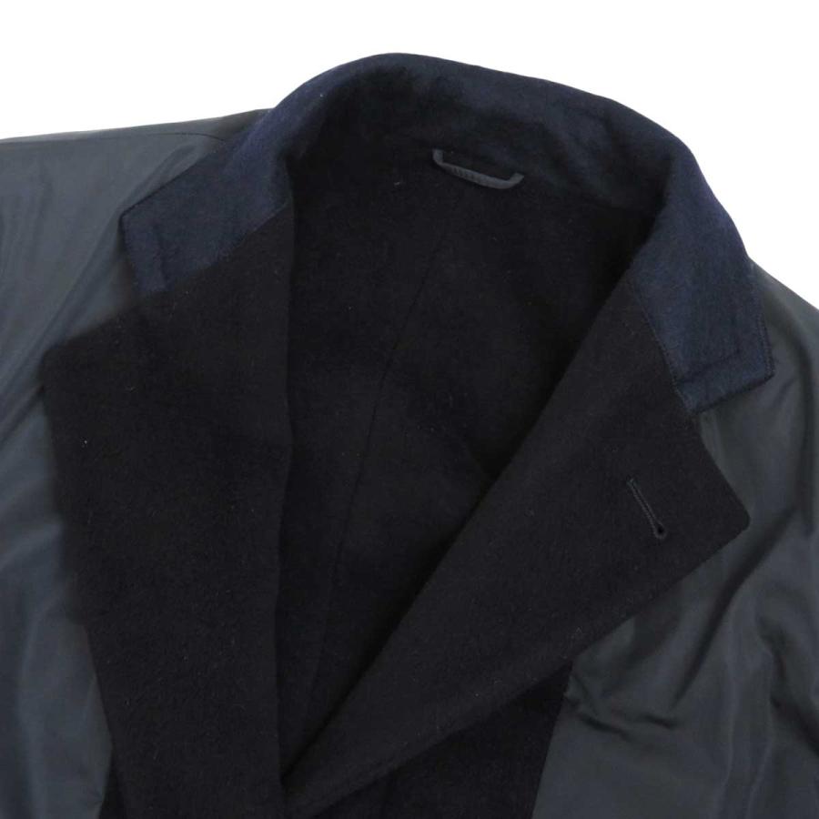 PRADA（プラダ） インサイドアウト チェスターコート メンズ ネイビー