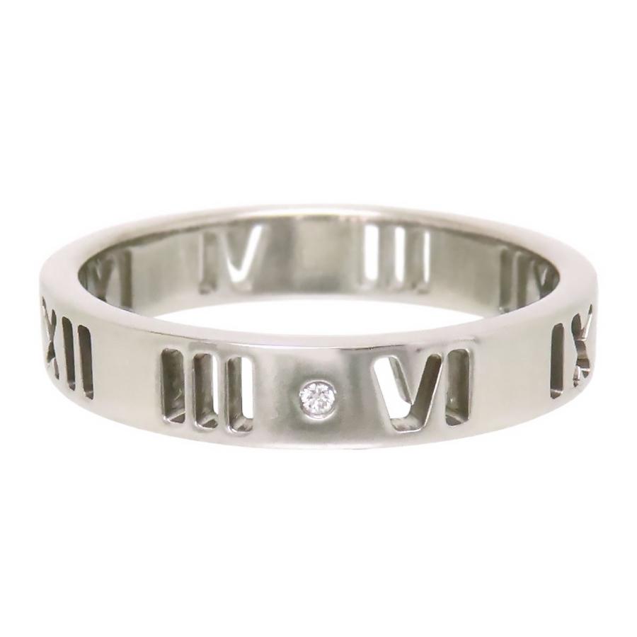 TIFFANY&Co. ティファニー アトラス ピアスド リング ダイヤモンド #11