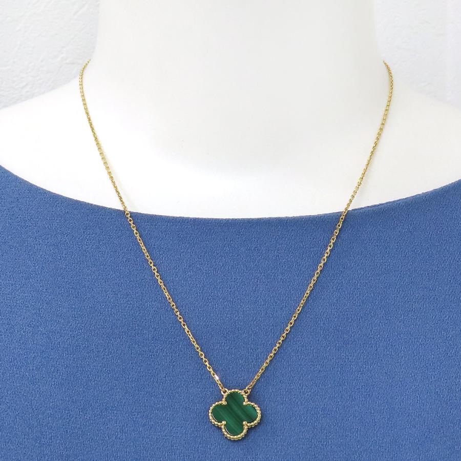 美品 ヴィンテージ アルハンブラ ネックレス ヴァンクリーフ＆アーペル ヴィンテージ アルハンブラ ネックレス