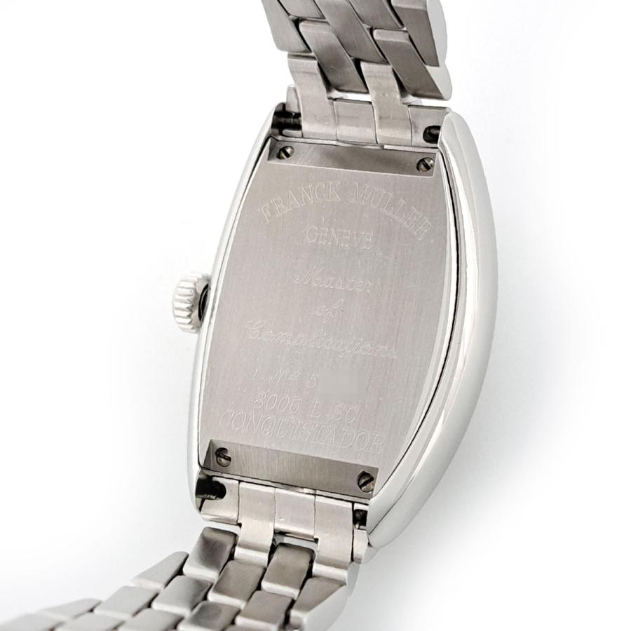 フランクミュラー コンキスタドール 8005LSC 自動巻き ステンレス