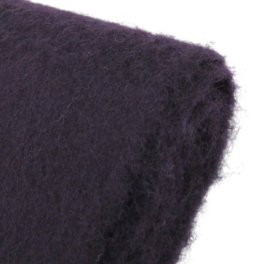 HERMES エルメス ロゴ エンブロイダリー カシミヤ マフラー ユニ