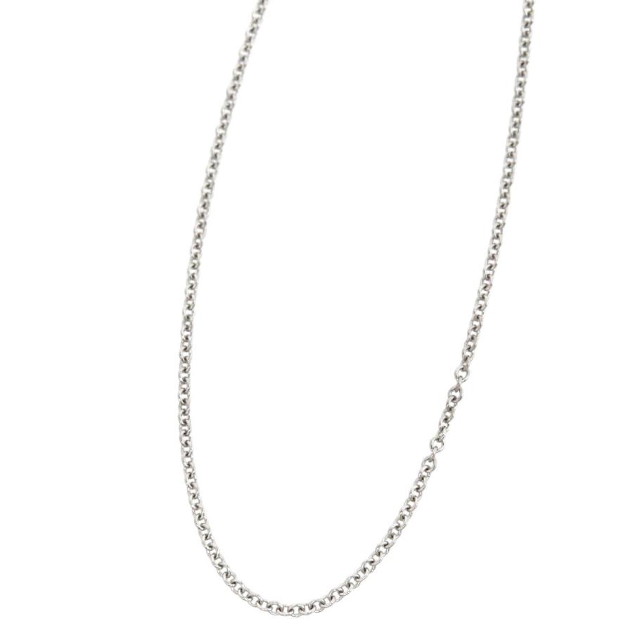 新品未使用　ティファニー　k18 ホワイトゴールドチェーンネックレス　AU750 TIFFANY&Co.（ティファニー） チェーン ネックレス Au750 (K18WG
