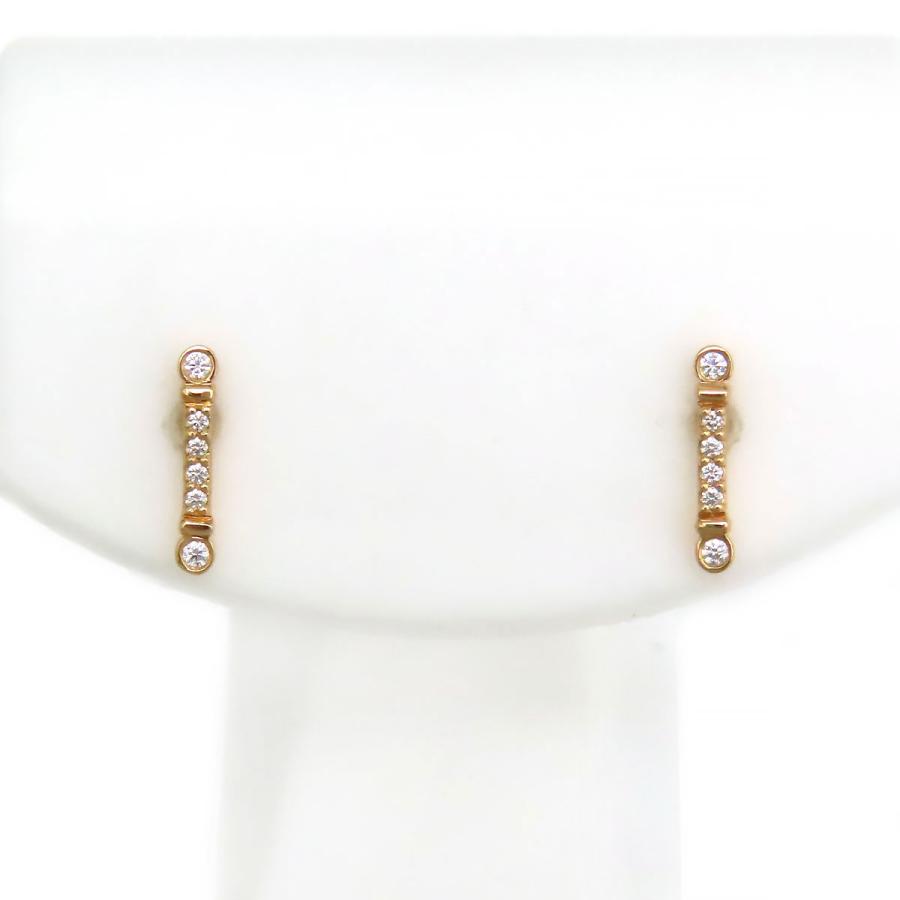 TIFFANY&Co.（ティファニー） フルール ド リス ステム ピアス Au750