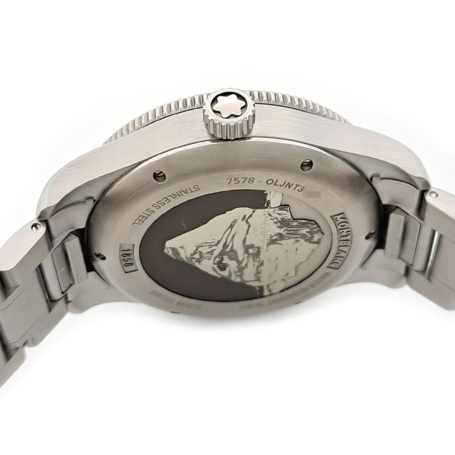 MONTBLANCモンブラン 7203 自動巻き モンブラン1858 オートマティック デイト ゼロ オキシジェン 自動巻き