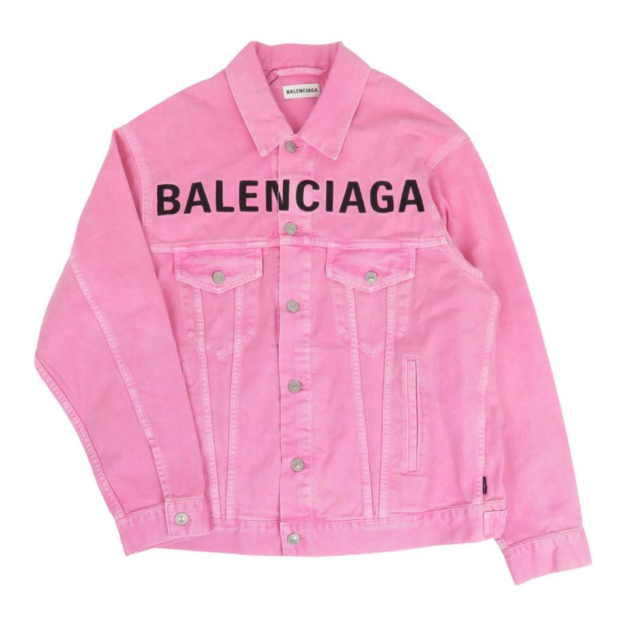 BALENCIAGA（バレンシアガ） フロントロゴ 刺繍 デニムジャケット
