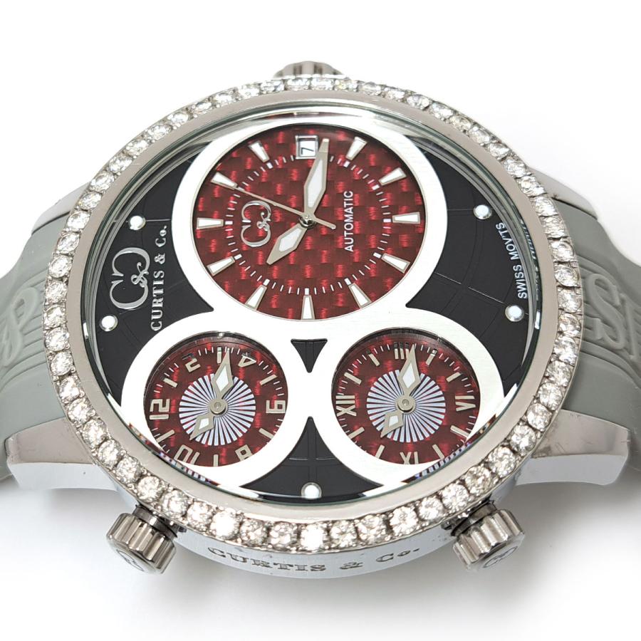 カーティスアンドコー Curtis& Co. ビッグタイム SUW57BK-S カーティスアンドコー カーティス ビッグタイムワールド ベゼルダイヤ