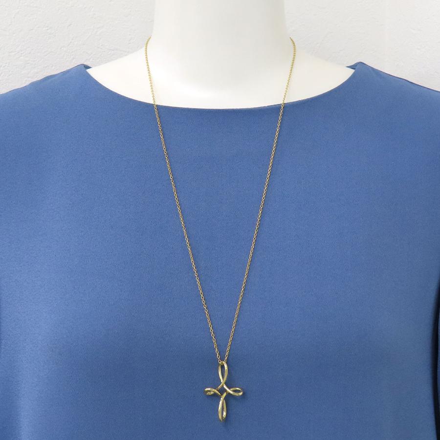 Tiffany＆Co ティファニー インフィニティ クロス オープン ネックレス TIFFANY INFINITY Tiffany&Co. ティファニー インフィニティクロス