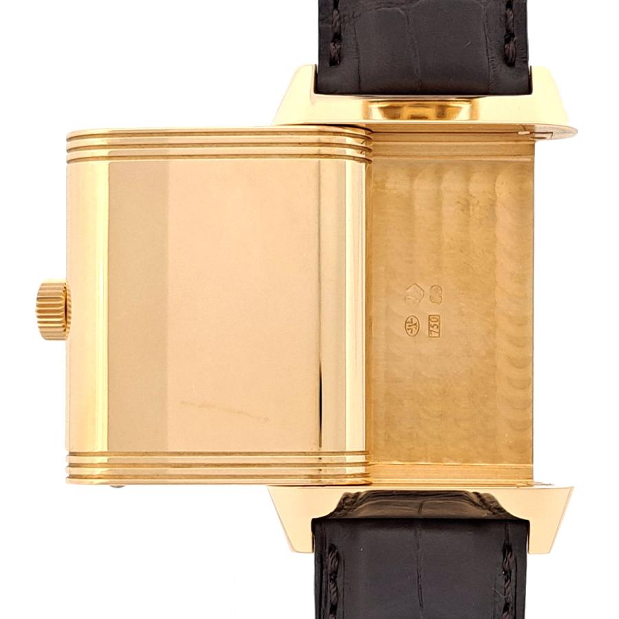 ジャガールクルト グランド レベルソ GMT Q3032420 自動巻き ピンク