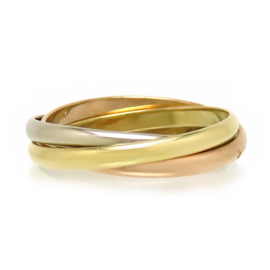 カルティエ トリニティ リング XS #53 750PG/WG/YG Cartier（カルティエ） トリニティ リング XS #53 750 (K18YG K18WG