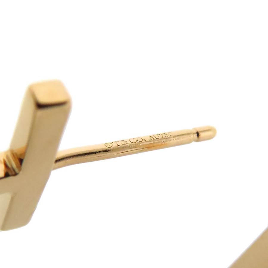 TIFFANY&Co.（ティファニー） Tワイヤー フープ ピアス ミディアム