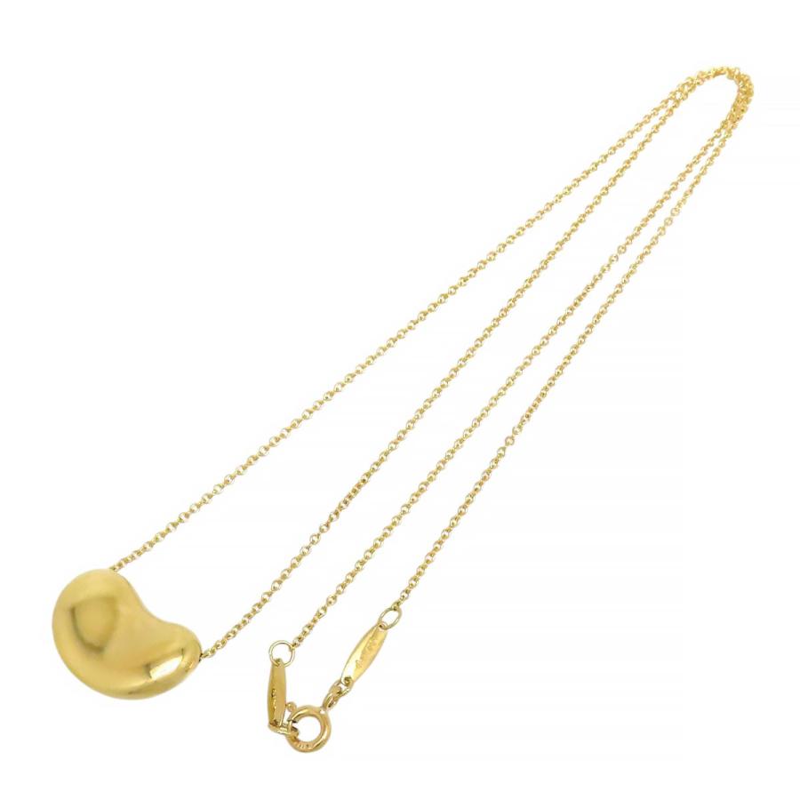 TIFFANY&Co.（ティファニー） ビーン ネックレス Au750 (K18YG