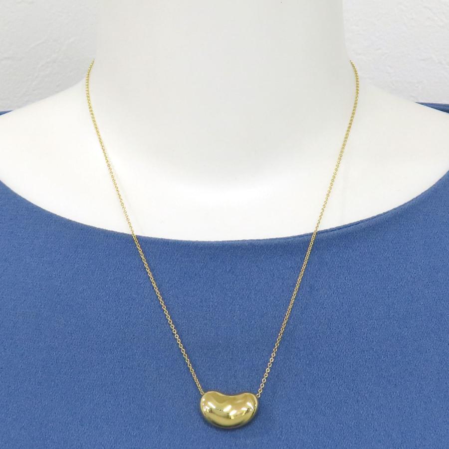 TIFFANY&Co.（ティファニー） ビーン ネックレス Au750 (K18YG