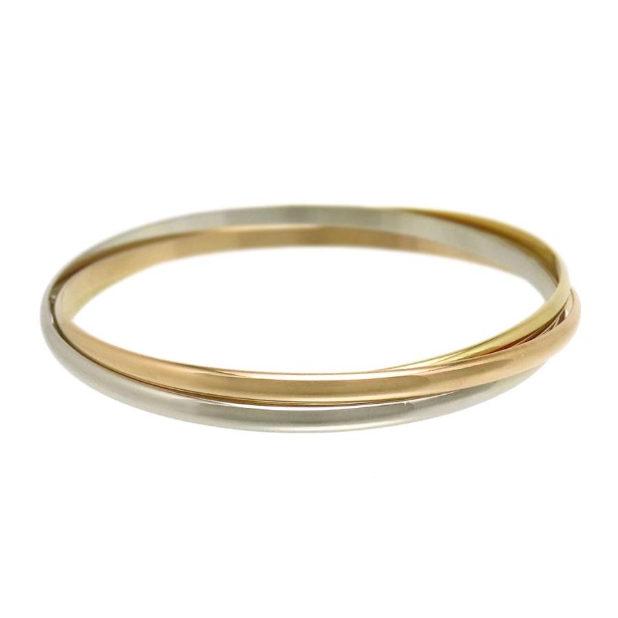 Cartier（カルティエ） トリニティ バングル SM #19.5 750 (K18YG