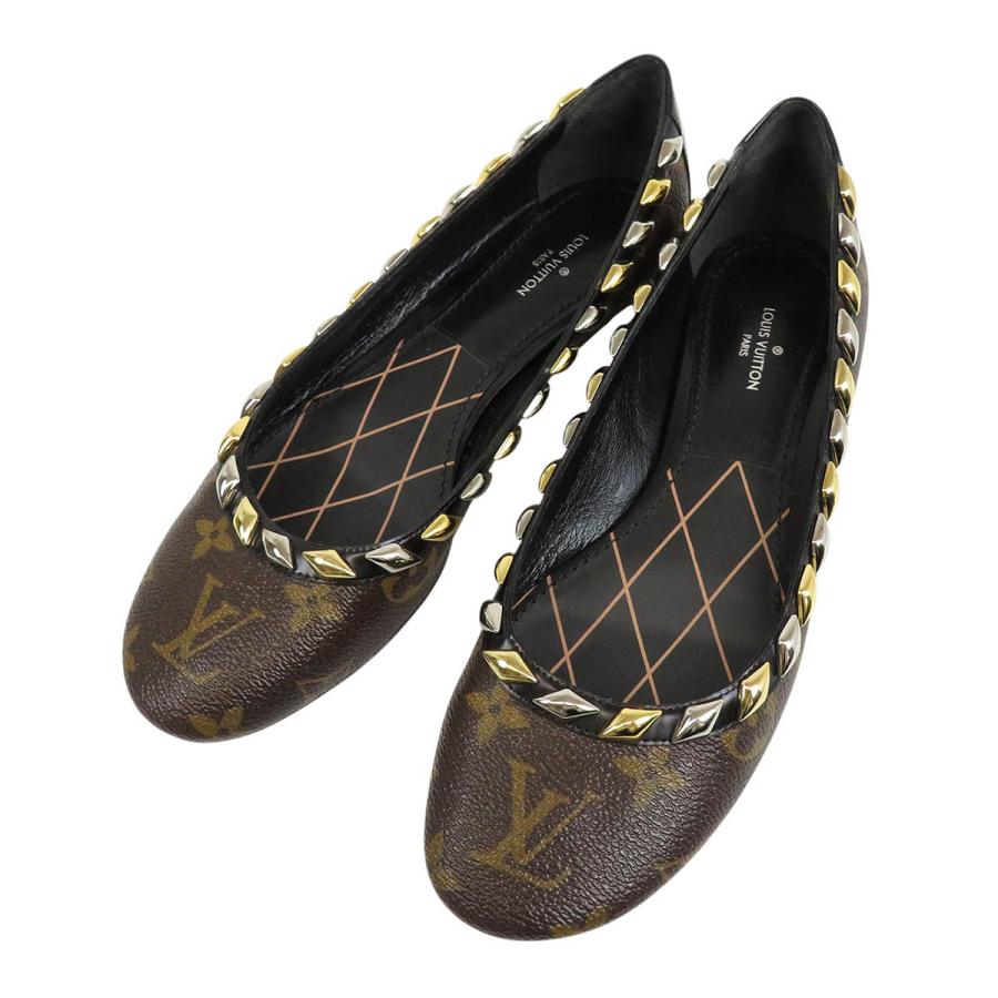 LOUIS VUITTON（ルイ・ヴィトン） モノグラム フラット パンプス 