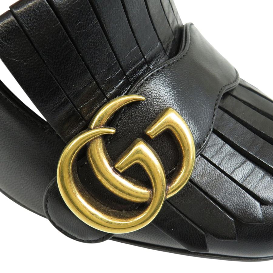 GUCCI（グッチ） GGマーモント フリンジ パンプス 408206 レディース