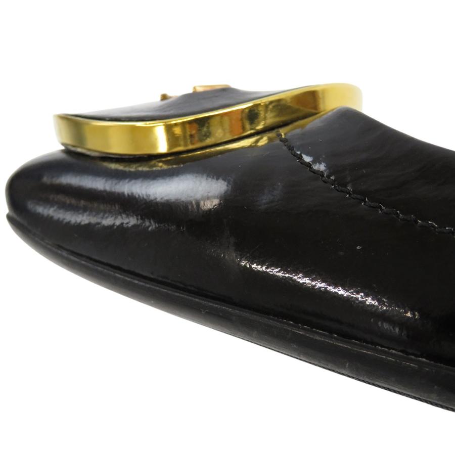 PRADA（プラダ） ロゴ ローヒール パンプス レディース ブラック 中古