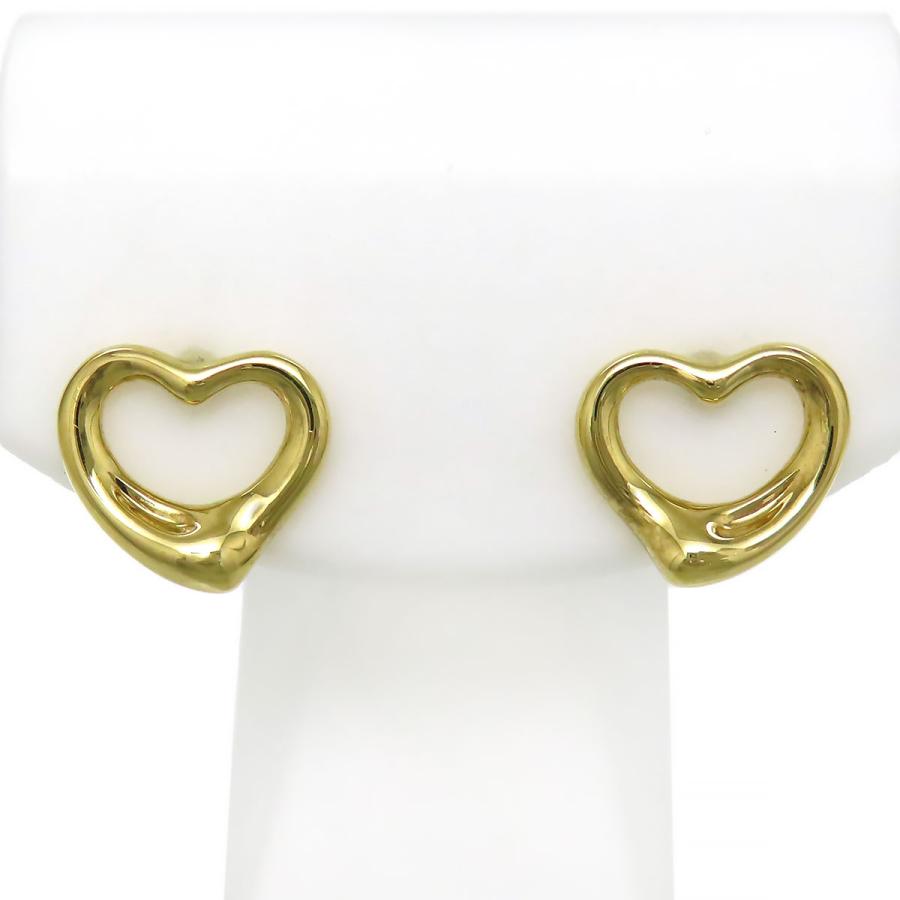 TIFFANY&Co.（ティファニー） オープンハート ピアス 750 (K18YG