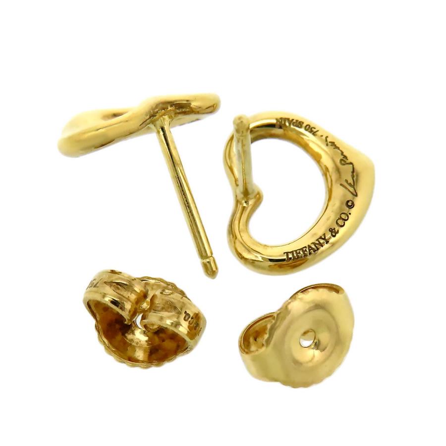 TIFFANY&Co.（ティファニー） オープンハート ピアス 750 (K18YG