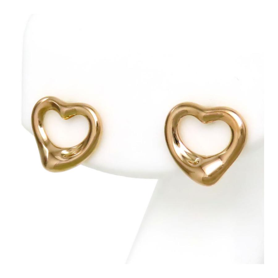TIFFANY&Co.（ティファニー） オープンハート ピアス Au750 (K18PG
