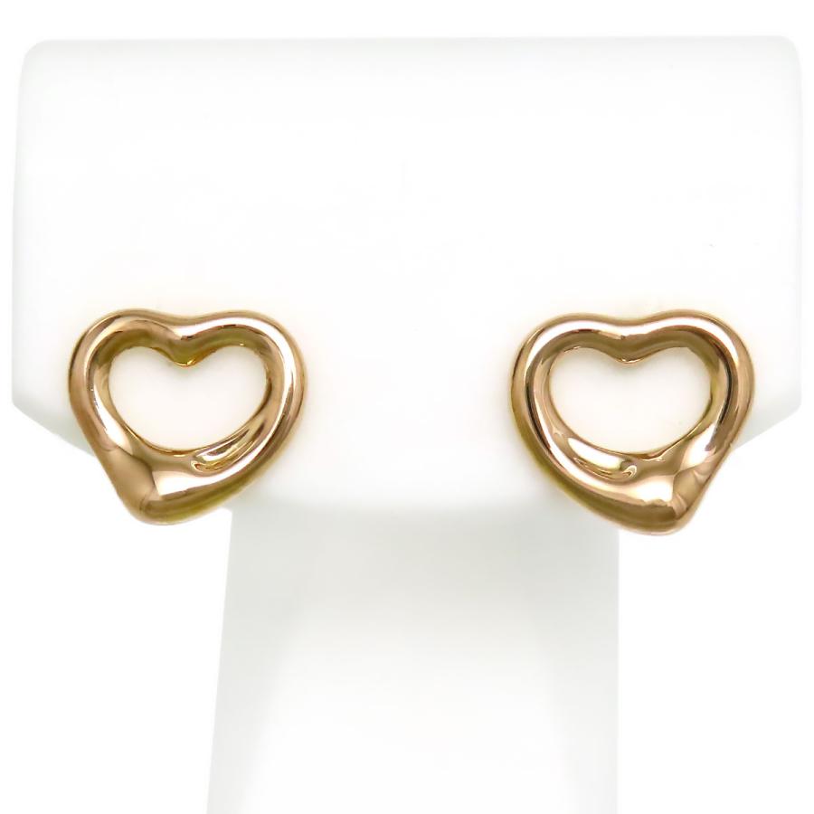 TIFFANY&Co.（ティファニー） オープンハート ピアス Au750 (K18PG