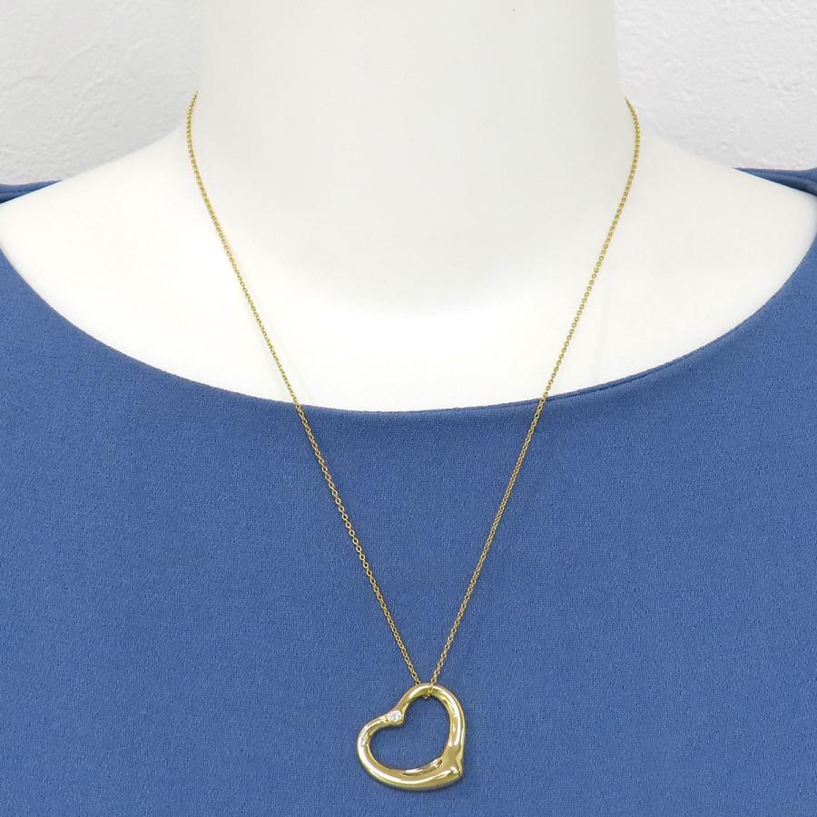 TIFFANY&Co.（ティファニー） オープンハート ネックレス ダイヤモンド