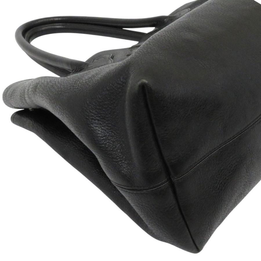 クロムハーツ 3セメタリークロス ダブルスナップ トートバッグ レザー