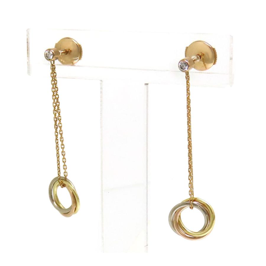 Cartier（カルティエ） ベビートリニティ ダイヤモンド ピアス