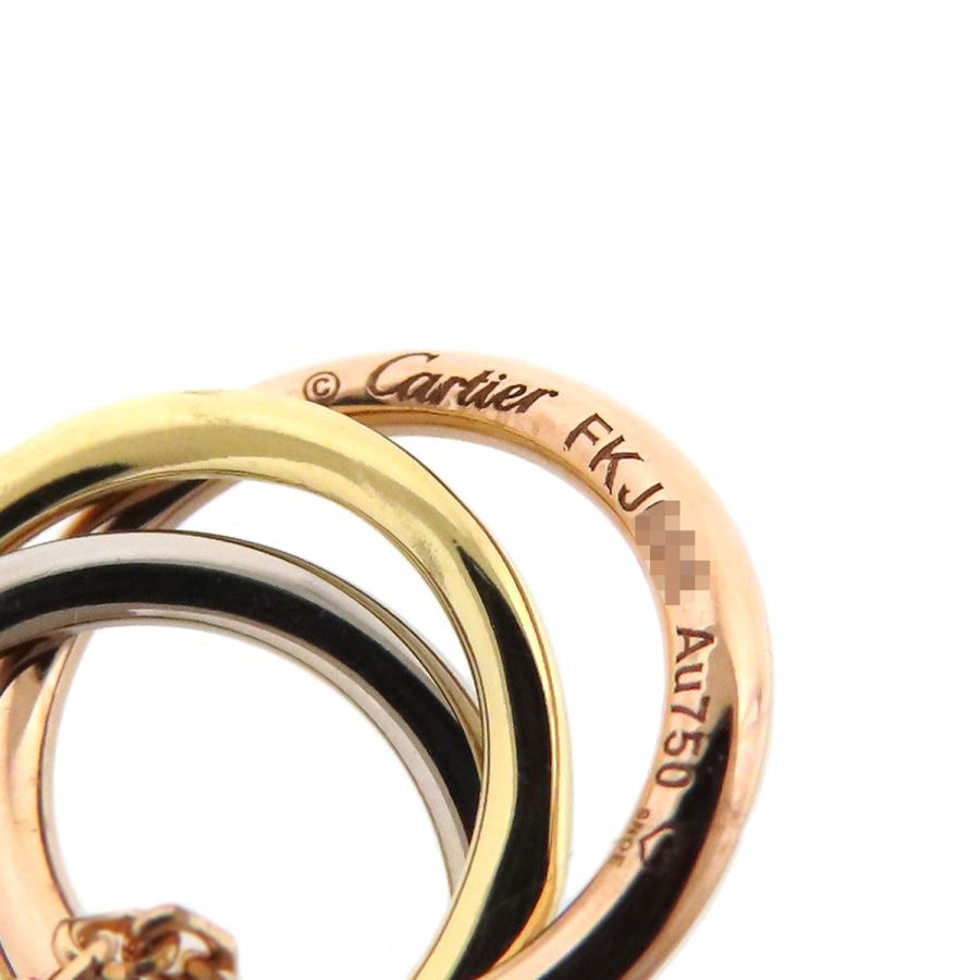 Cartier（カルティエ） ベビートリニティ ダイヤモンド ピアス