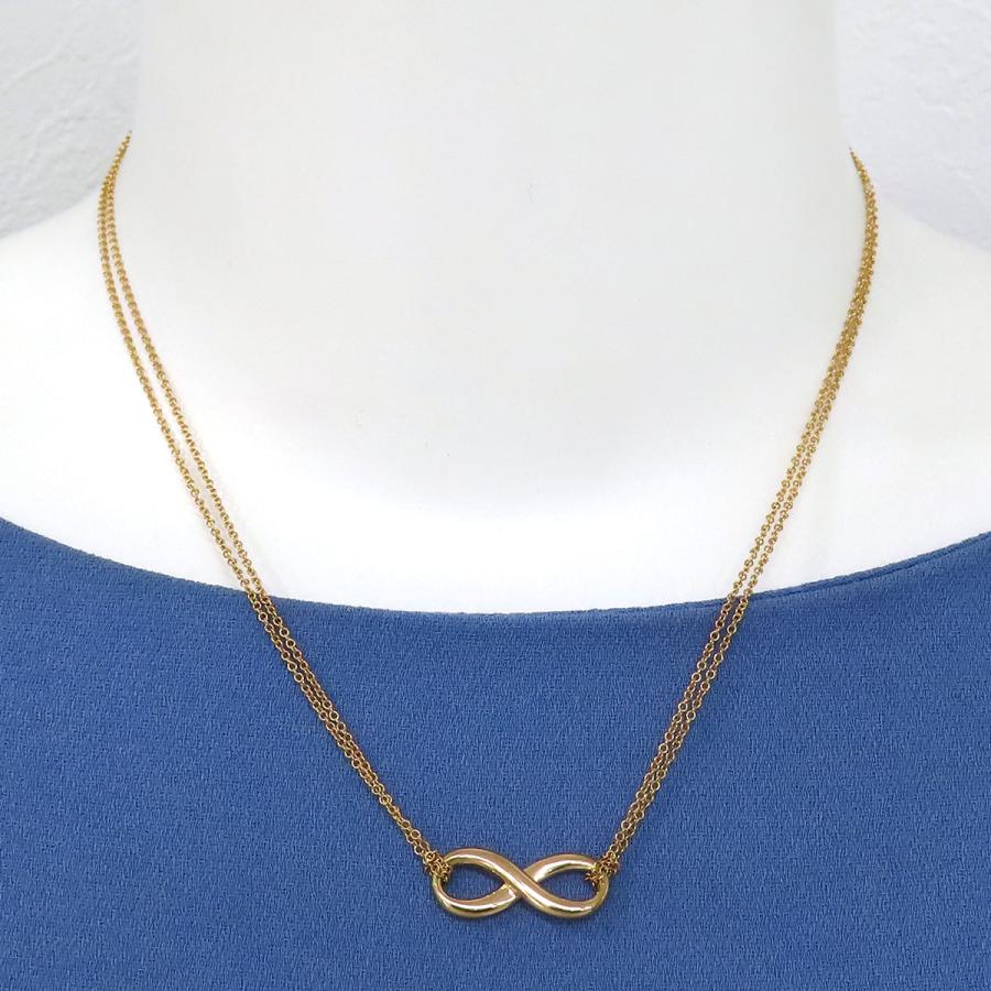 TIFFANY&Co.（ティファニー） インフィニティ ネックレス AU750 (K18PG
