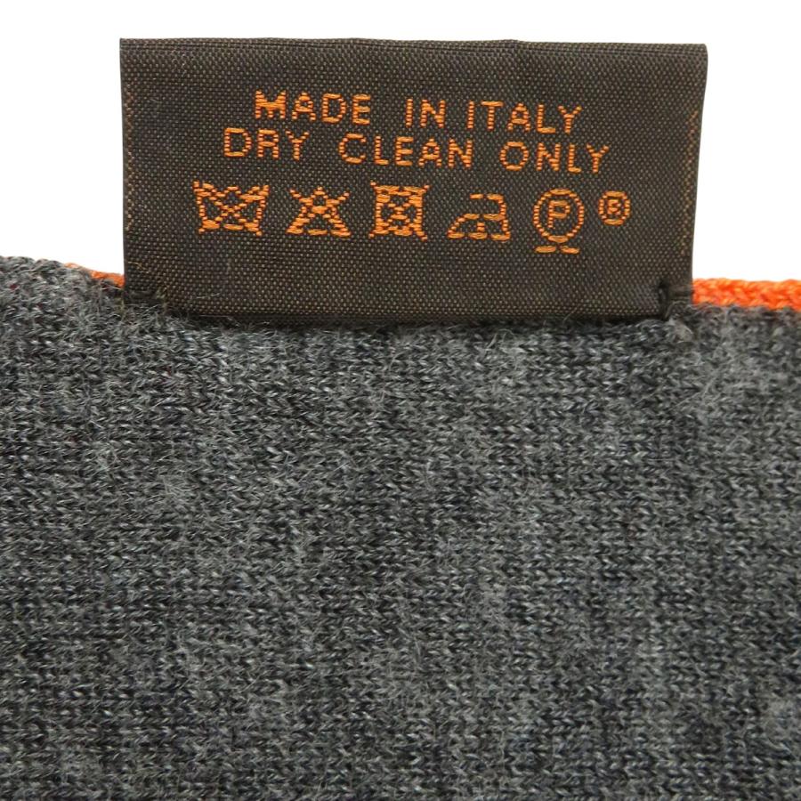 HERMES（エルメス） アレ ルトゥール マフラー ユニセックス オレンジ