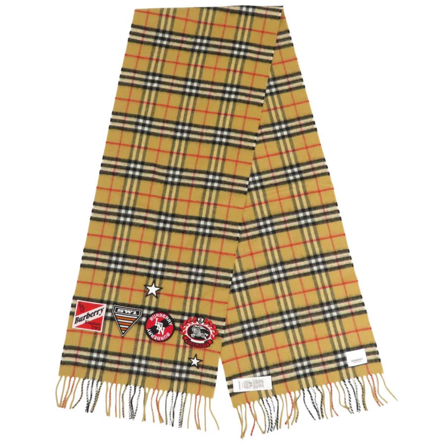 BURBERRY（バーバリー） ワッペン ヴィンテージチェック カシミヤ