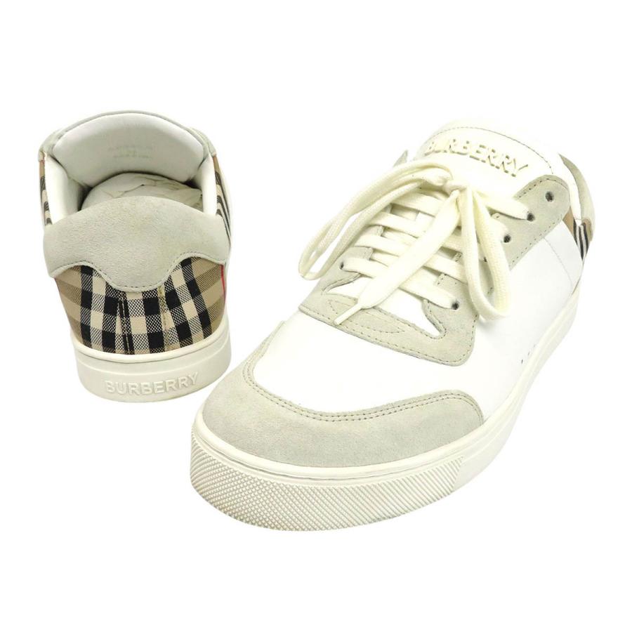 BURBERRY（バーバリー） チェック ロートップ スニーカー 8069089