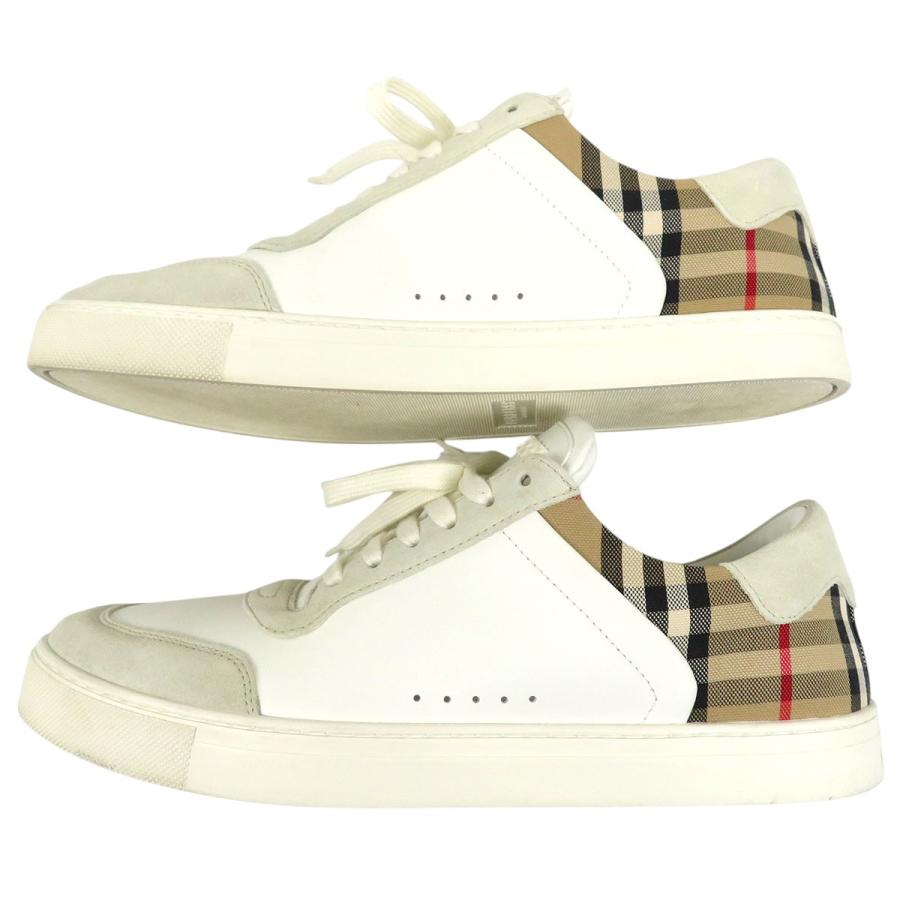 BURBERRY（バーバリー） チェック ロートップ スニーカー