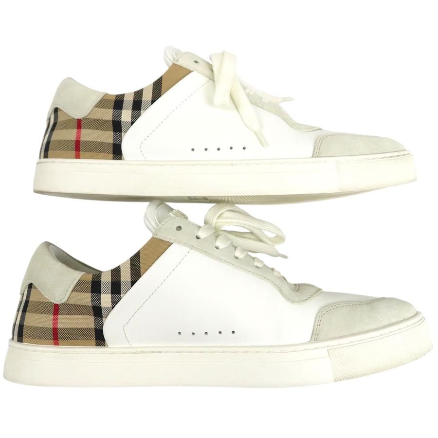 BURBERRY（バーバリー） チェック ロートップ スニーカー 8069089 